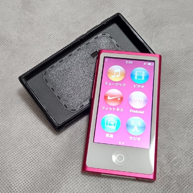 アイポッドアップル iPod nano 第7世代 MKMV2J ピンク 16GB