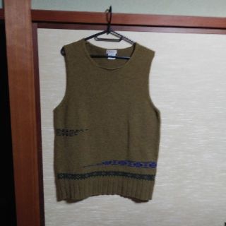 ドリスヴァンノッテン(DRIES VAN NOTEN)のDRIES VAN NOTEN　ベスト　カーキ(ニット/セーター)