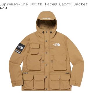 シュプリーム(Supreme)のsupreme the north face cargo jacket gold(マウンテンパーカー)