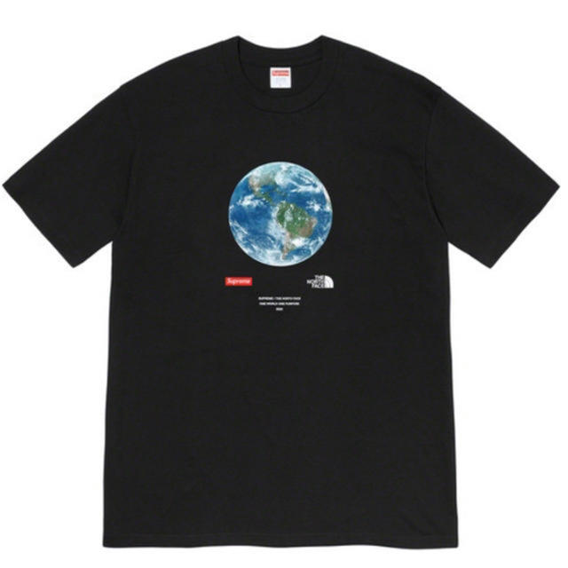 Supreme The North Face One World TeeTシャツ/カットソー(半袖/袖なし)