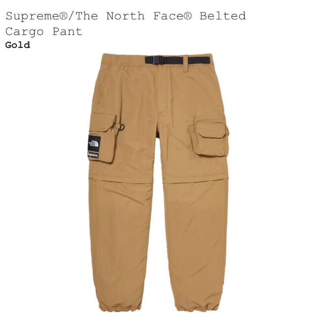 Supreme The North Face Belted Cargo Pant