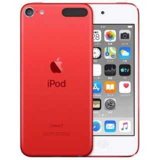 アイポッドタッチ(iPod touch)の【新品】iPod touch 第7世代最新 32GB RED赤 MVHX2J/A(ポータブルプレーヤー)