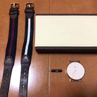 ダニエルウェリントン(Daniel Wellington)のダニエルウェリントン 時計+ベルト(腕時計)