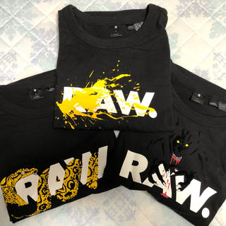 ジースター(G-STAR RAW)のg-star 半袖 Tシャツ　Mサイズ　3枚セット　美品(Tシャツ/カットソー(半袖/袖なし))