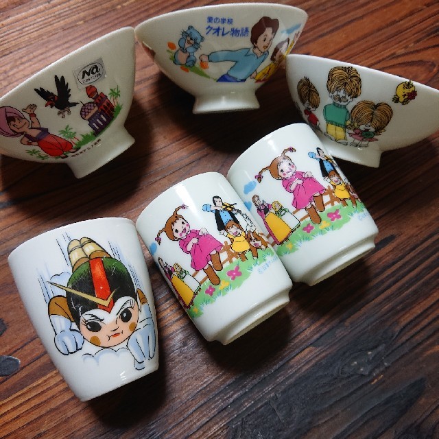 レトロ アニメ ご飯茶碗 湯呑みの通販 by はむちゃん's shop|ラクマ レトロ アニメ ご飯茶碗 湯呑みの通販 by はむちゃん's shop|ラクマ