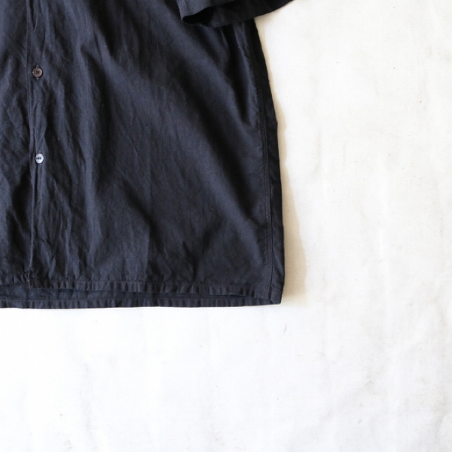 COMOLI 20SSベタシャンオープンカラーシャツ サイズ2ネイビー新品未使用