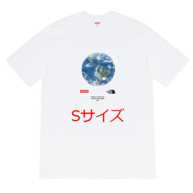 supreme/north face  world tee ワールドTシャツ