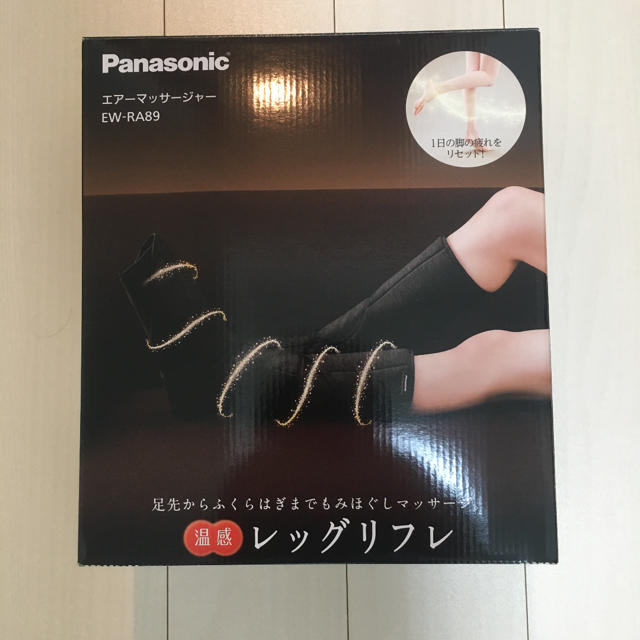 Panasonic(パナソニック)のモジャモジャ様専用　Panasonic 温感レッグリフレ スマホ/家電/カメラの美容/健康(マッサージ機)の商品写真