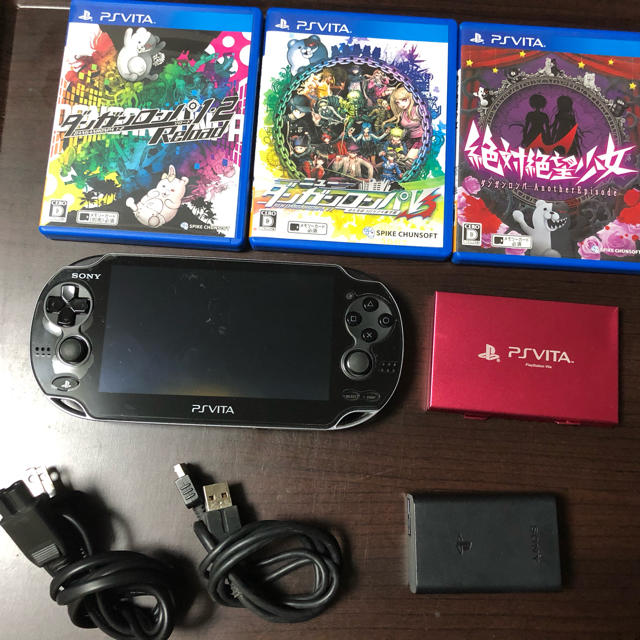 PlayStation VITA本体　＋　ダンガンロンパ3本　セット