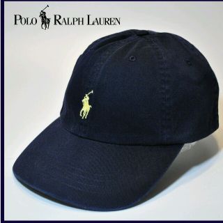 ポロラルフローレン(POLO RALPH LAUREN)の190 ラルフローレンキャップ　ネイビー(キャップ)