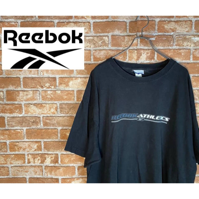 Reebok(リーボック)の【USA古着】リーボック　半袖Tシャツ 2XL   コットン100%  激レア メンズのトップス(Tシャツ/カットソー(半袖/袖なし))の商品写真