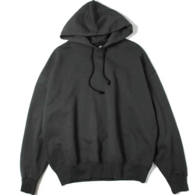 AURALEE / BACK WOOL SWEAT BIG PARKA