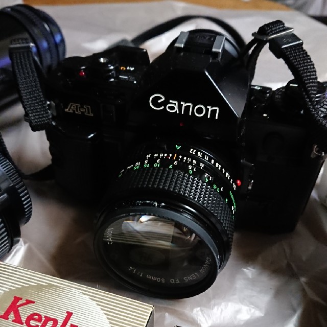 canon A-1 ボディ+各部品+フィルター