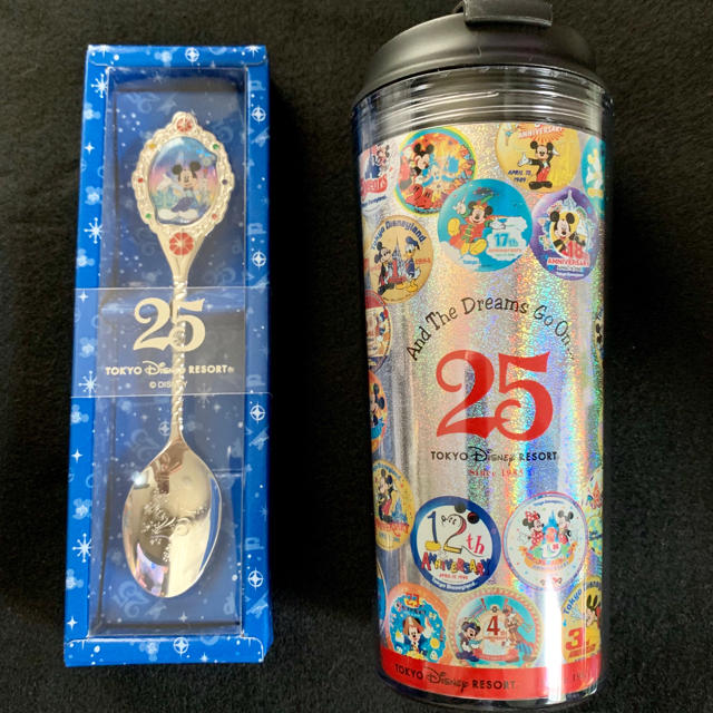 ディズニー　東京ディズニーランド　25周年　タンブラー