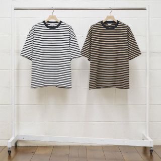 アンユーズド(UNUSED)の最終値下げ　unused ボーダーTシャツ(Tシャツ/カットソー(半袖/袖なし))