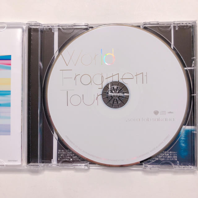 「World Fragment Tour」sora tobu sakana CD エンタメ/ホビーのCD(ポップス/ロック(邦楽))の商品写真