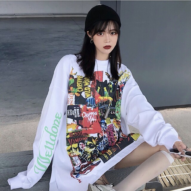 大人気 韓国ファッション カラフルロンt 原宿系 韓国系の通販 By Ko Y S Shop ラクマ 大人気 韓国ファッション カラフルロンt 原宿系 韓国系の通販 By Ko Y S Shop ラクマ