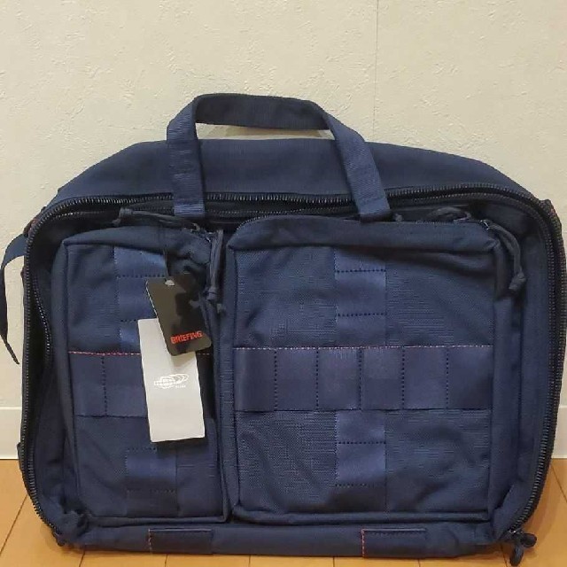 BRIEFING×BEAMSPLUS 別注3wayバッグ NAVY 新品未使用品 - ビジネスバッグ