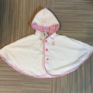 ミキハウス(mikihouse)の新品♡ミキハウスポンチョ（プールなどに）(バスローブ)