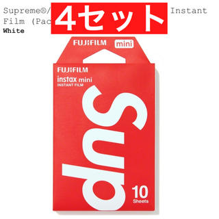 シュプリーム(Supreme)のSupreme Fujifilm instax Mini Film 4セット(その他)
