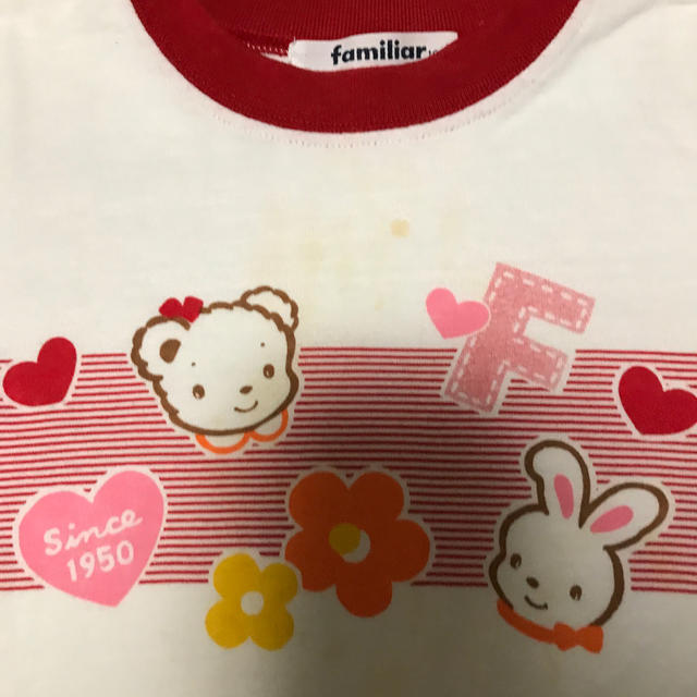 familiar(ファミリア)のTシャツ キッズ/ベビー/マタニティのキッズ服女の子用(90cm~)(Tシャツ/カットソー)の商品写真