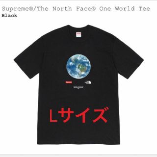 supreme north face one world L white