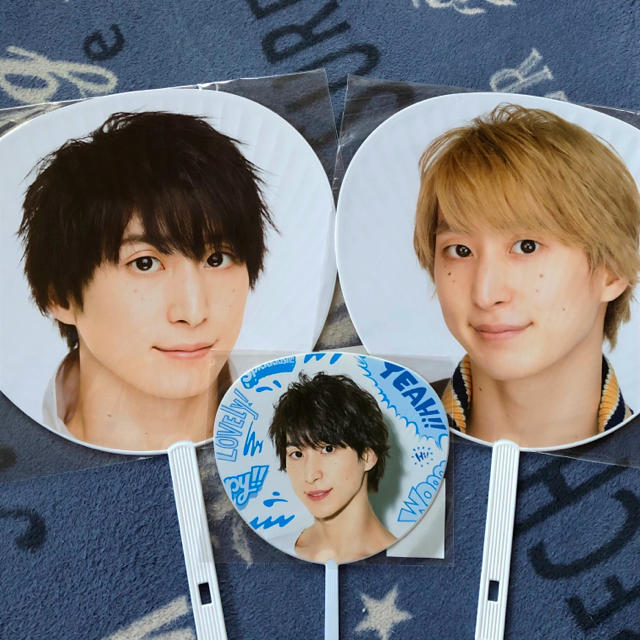 オレンジ系人気のファッションブランド! 佐久間大介さん 歴代個人 「ELDEN 佐久間大介 歴代 うちわ セット アイドル