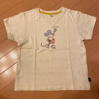 エフオーキッズ(F.O.KIDS)のアプレレクール　ミッキーTシャツ　白　140(Tシャツ/カットソー)