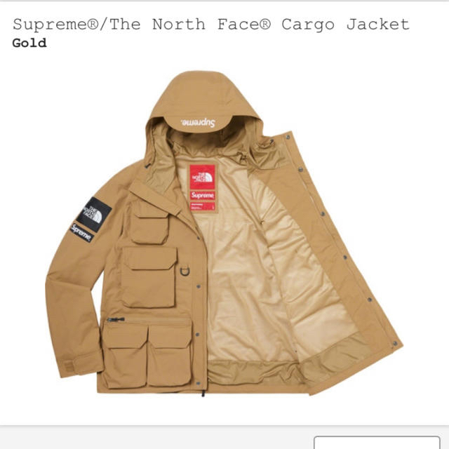 Supreme/TNF Cargo Jacket multicolor L