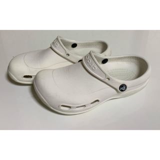 クロックス(crocs)の医療用クロックスホワイト(W7)(サンダル)