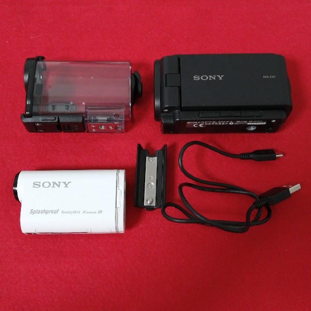 SONY(ソニー)のシゲゾー様専用ソニー　アクションカム　AS200 　アクションカメラ スマホ/家電/カメラのカメラ(ビデオカメラ)の商品写真