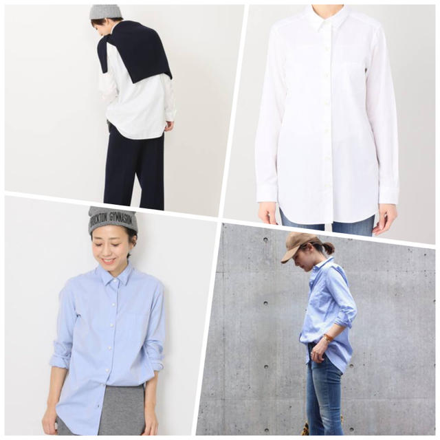 DEUXIEME CLASSE(ドゥーズィエムクラス)の美品:Deuxieme Classe ワイヤーwash シャツ　ホワイト レディースのトップス(シャツ/ブラウス(長袖/七分))の商品写真