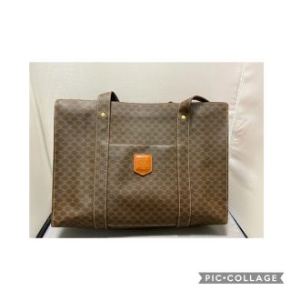 セリーヌ(celine)の美品　オールドセリーヌ　マカダム柄トートバック　celine(トートバッグ)