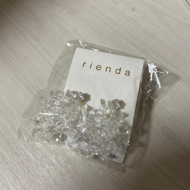 新品・未使用⭐︎rienda⭐︎クリスタルピアス 1