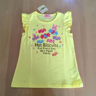 ホットビスケッツ(HOT BISCUITS)の新品 ミキハウス ホットビスケッツ 半袖Tシャツ 110 タグ付き(Tシャツ/カットソー)