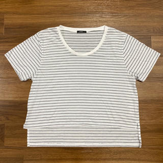 エモダ(EMODA)のEMODA ボーダーTシャツ(Tシャツ(半袖/袖なし))