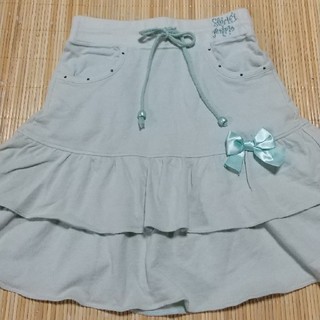 シャーリーテンプル(Shirley Temple)のスカート シャーリーテンプル 150 ミントグリーン(スカート)