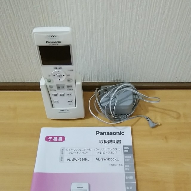 Panasonic ワイヤレスモニター子機 パナソニックVL-W606 中古品の通販 by カンコーラ's shop｜パナソニックならラクマ