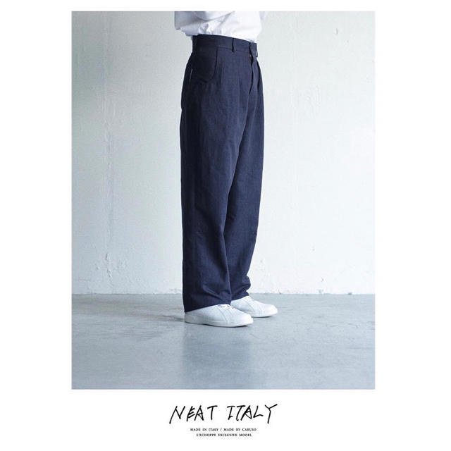 再入荷 希少 新品未使用 NEAT ニート別注 ITALY DENIM サイズ44