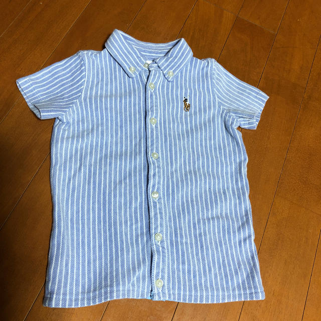 Ralph Lauren(ラルフローレン)のラルフローレン半袖シャツ キッズ/ベビー/マタニティのベビー服(~85cm)(シャツ/カットソー)の商品写真