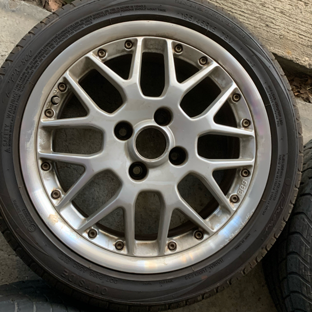 BBS 15インチアルミ　195/45-15 4本セット 3