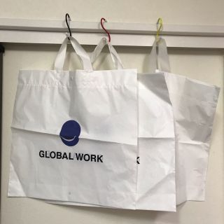 グローバルワーク(GLOBAL WORK)のGLOBAL WORK  ショップ袋　3枚(ショップ袋)