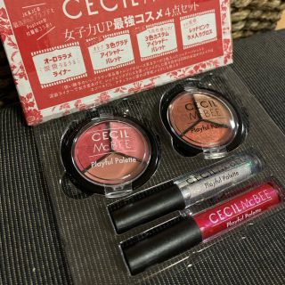 セシルマクビー(CECIL McBEE)のポップティーン 6月号付録(アイシャドウ)