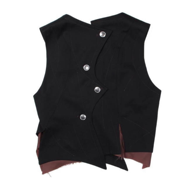 Yohji Yamamoto(ヨウジヤマモト)のsulvam crazy vest  【Hachi様専用】 メンズのトップス(ベスト)の商品写真