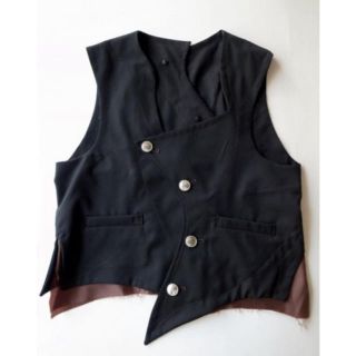 ヨウジヤマモト(Yohji Yamamoto)のsulvam crazy vest  【Hachi様専用】(ベスト)