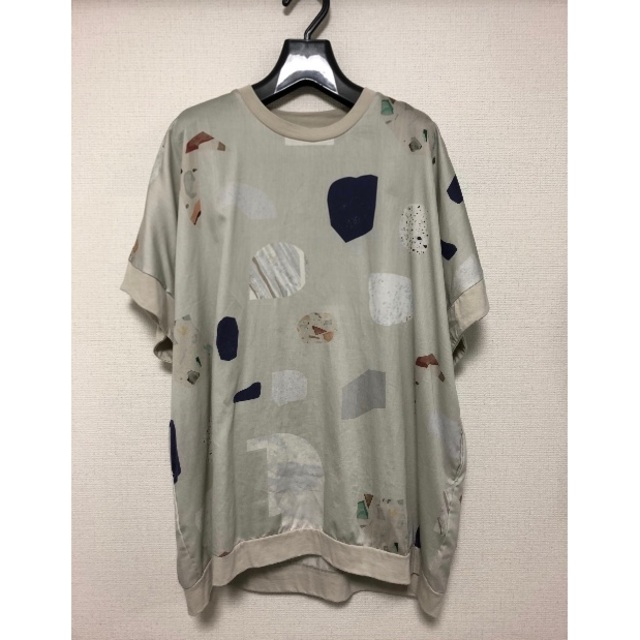 Dulcamara(ドゥルカマラ)のDulcamara stone pattern wide dolman tee メンズのトップス(Tシャツ/カットソー(半袖/袖なし))の商品写真