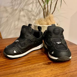 リーボック(Reebok)のReebok リーボック kidsスニーカー 男女兼用　12cm ブラック(スニーカー)