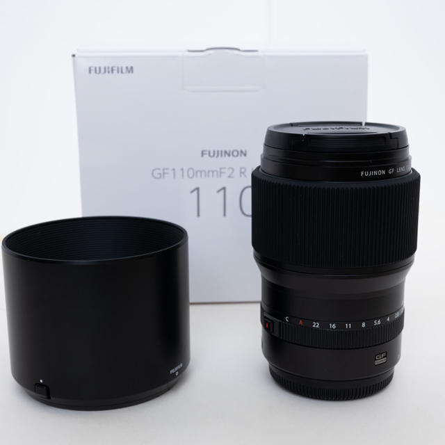 富士フイルム(フジフイルム)のFUJIFILM フジノンレンズ GF110mmF2 R LM WR 中古 スマホ/家電/カメラのカメラ(レンズ(単焦点))の商品写真