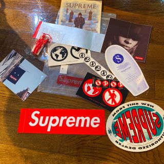 シュプリーム(Supreme)のSupreme ステッカーセット 2019AW11枚　ノベルティ付き(その他)