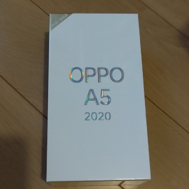 スマホ/家電/カメラ【新品】OPPO A5 2020  ブルー